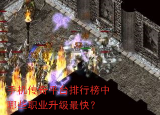 手机传奇平台排行榜中哪些职业升级最快? 手机传奇平台排行榜中哪些职业升级最快?