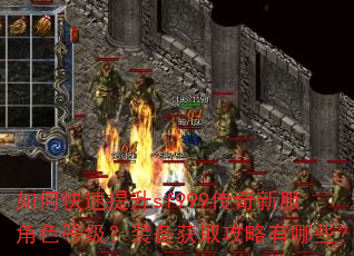 如何快速提升sf999传奇新服角色等级?装备获取攻略有哪些? 如何快速提升sf999传奇新服角色等级?装备获取攻略有哪些?