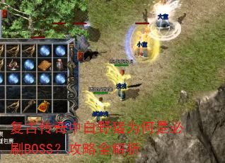 ���Ŵ����а�Ұ��Ϊ���Ǳ�ˢBOSS������ȫ����