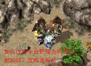 ���Ŵ����а�Ұ��Ϊ���Ǳ�ˢBOSS������ȫ����
