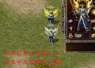 如何在复古传奇1.76版本中高效刷取元宝? 如何在复古传奇1.76版本中高效刷取元宝?